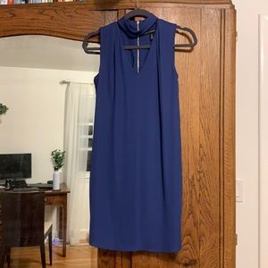 White House Black Market Blue Cocktail Dress
